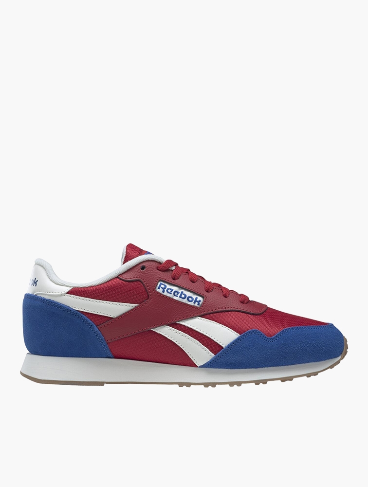 Blue and red reebok shoes hotsell